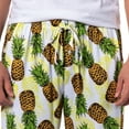 thumbnail image 3 of PJammy Men's Tropical Pineapples Tossed All-Over Print Lounge Sleep Pajama Pants, 3 of 5