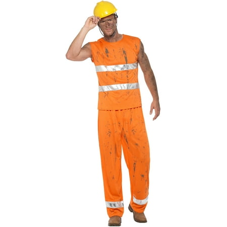 Mens Coal Miner Big John Blaze Orange Dirty Work