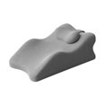 thumbnail image 1 of Almohada para piernas y rodillas, almohada de espuma de memoria, almohadilla suave ergonómica portátil, cojín de soporte, almohada para pies para el h Gris claro, 1 of 8
