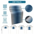 thumbnail image 6 of Navy Blue Grey Ombre Table Runner 72 Inches, Farmhouse Gradient Minimalist Bed Runner Dresser Scarves Tabletop for Indoor Outdoor Parties/Ceremony/Banquet, 13" x 72", 6 of 8