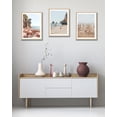 thumbnail image 3 of Cuadro de pared Hesendot, playa de la costa de Amalfi, 30 x 40 cm, marco de roble, 3 of 7