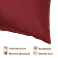 thumbnail image 3 of Unique Bargains Satin Pillowcase Zippered Silky Sateen, 3 of 9