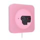 thumbnail image 2 of Reproductor de CD MP3 con control remoto Bluetooth portátil para montaje en pared, radio FM con enchufe estadounidense (rosa), 2 of 9