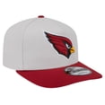 thumbnail image 3 of Men's New Era Stone Arizona Cardinals Decent 9FIFTY A-Frame Snapback Hat, 3 of 6