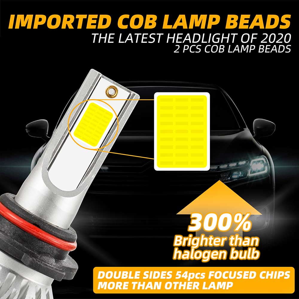 6000K LED Headlights lights Bulbs for Chevy Silverado 1500 2500HD 3500 1999-2006