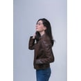 thumbnail image 3 of CHAMARRA DENISSE PIEL BORREGO CAFÉ, 3 of 4
