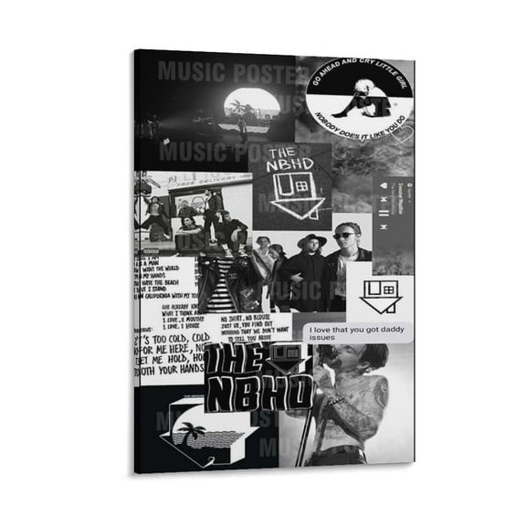 The Neighbourhood Poster Canvas Poster Bedroom Decoration Landscape Office Valentine's Birthday Gift