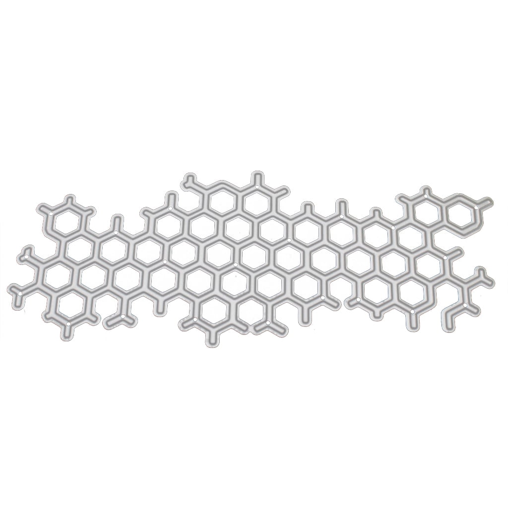 Honeycomb DIY Handicrafts Cutting Dies Metal Cutting Stencils for Scrapbooking