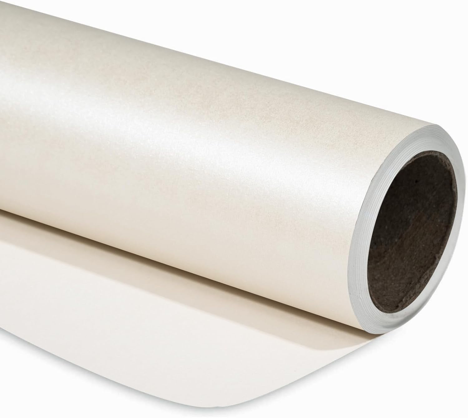 RICHTOP Off White Matte Wrapping Paper, 17" x 23' photo 1