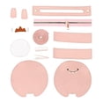 thumbnail image 1 of Suministros para hacer bolsos de cuero PU DIY jinwen Rosado, 1 of 6