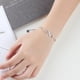 thumbnail image 3 of Pulsera Infinity de plata 925 para mujeres jóvenes con caja de regalo, 3 of 4