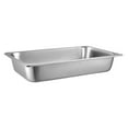 thumbnail image 7 of Steam Table Pans 6 Pack, 20.9x12.8x3.9 Inch Full Size 20 Gallon Stainless Steel Hotel Pans, Deep Food Container Oven Trays for Buffet Catering, 7 of 7