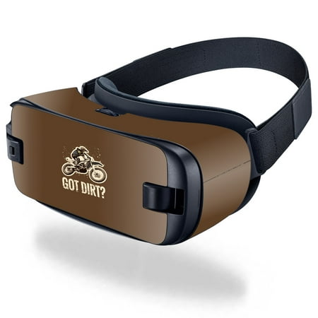 Skin Decal Wrap Compatible With Samsung Gear VR (2016) Got Dirt