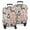 Boston Terrier Dog, variant on Paw Print Luggage Cover Fashion Suitcase Cover Baggage Covers Fit 25-28 Inch Luggage (Go Travel)