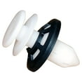 thumbnail image 1 of Crown Automotive Retenue de Panneau 6509673AA Remplacement OE; Blanc/noir; Plastique; Simple, 1 of 2