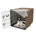 thumbnail image 5 of People Dog Crate Cover, Human Faces with Adults Young Teenagers Diversity Building Community Theme Doodle, Easy to Use Pet Kennel Cover Small Dogs Puppies Kittens, 7 Sizes, Multicolor, by Ambesonne, 5 of 6