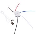thumbnail image 3 of Kit de Interruptor de Ventilador de Techo 3 Velocidades 4 Hilos,Interruptor de Hilo Tirador ZE-208S, 3 of 6