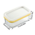 thumbnail image 3 of YUNAFFT Butter Dish Butter Keeper, Airtight Rectangular Food Storage Container, Covered Butter Dish Serving Tray, 3 of 9
