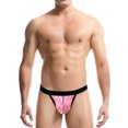 thumbnail image 1 of TSADFHJI Mens Thermal Underwear Base Layer Set Men's Trousers High Split Soft Breathable Comfortable Printed Briefs S Red, 1 of 4