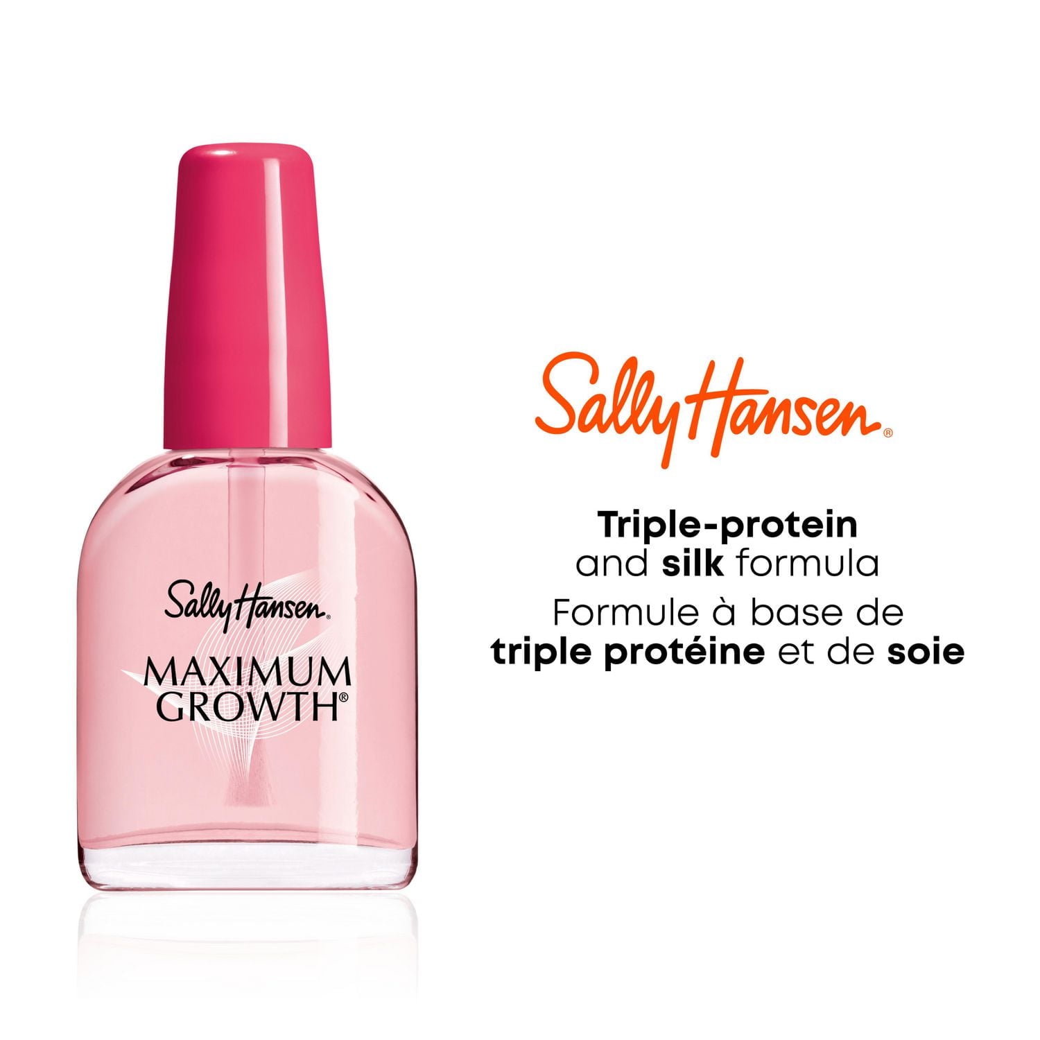 Sally Hansen Maximum Growth®, growth treatment, fortifies
