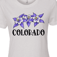thumbnail image 4 of Inktastic Colorado Columbine Flowers Women's T-Shirt, 4 of 5
