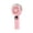 Pink, variant on Foldable Mist Fan, Handheld Neck Hanging Cooling Fan, Usb Rechargeable Spray Personal Fan, Fine Mist Airflow, Compact Outdoor Travel Camping Office Cooling Device