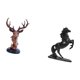 thumbnail image 5 of Figura Decorativa De Cabeza De Ciervo Y Caballo, Estatua De Animal Artesanal, Decoración Para El Hogar, Escultura De Resina Para Mesita De Noche, Escritorio, Dormitorio., 5 of 8