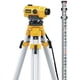 thumbnail image 1 of Nivel óptico DEWALT DW096PK 26X con trípode, varilla y funda, color amarillo, 1 of 3