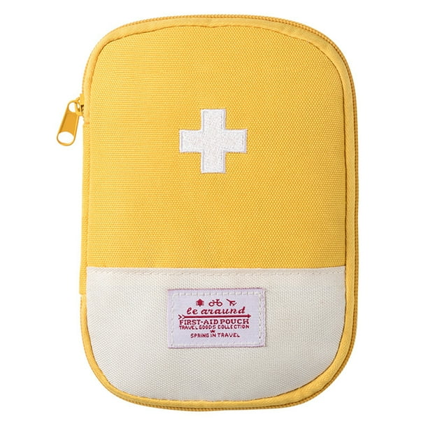 Primeros Auxilios Bolsas Almacenamiento Medicina Emergencia Mini Portátil Pequeño para Acampar Al Aire Libre Senderismo en Casa