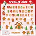 thumbnail image 2 of Juego de tablones de anuncios navideños con pan de jengibre, 113 unidades, de HIQINLUG, 2 of 7
