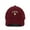 Burgundy, variant on Tech Design Dogecoin to The Moon Baseball Cap Embroidered Cotton Adjustable Dad Hat Black