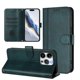 thumbnail image 3 of For iPhone 15 Pro Cases Wallet Stand Retro Texture Leather Phone Cover with Lanyard - Grey, 3 of 5