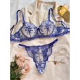 thumbnail image 4 of Ellolace-ropa interior de tul sin costuras con bordado de encaje, lencería de fantasía, conjuntos exóticos, Floral, hermoso, conjunto de Bilizna, 4 of 5