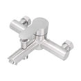 thumbnail image 2 of Shower Tap, Easy To Install Stainless Steel Rustproof Cold Hot Water Faucet  For Bathtub For Home For Bathroom, 2 of 8