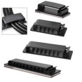 thumbnail image 2 of YIGSECU 10pcs Multiple Slot Wire Clip for Efficient Cable Arrangement In Any Space, 2 of 12