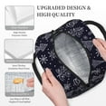 thumbnail image 6 of XMXT Reusable Insulated Lunch Bag Women Men, Christmas Tree Decorations Lunchbox Large Lunch Box Tote Bags for Work School, 6 of 9