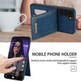 thumbnail image 5 of SaniMore for Samsung Galaxy S22 6.1" Magnetic Wallet Case, PU Leather Case with Card Slot & Multi-Angle Kickstand Shockproof Protective Case for Samsung S22 Women Men, Blue, 5 of 8
