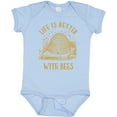 thumbnail image 3 of Inktastic Life's Better With Bees Boys or Girls Baby Bodysuit, 3 of 5