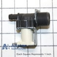 thumbnail image 3 of LG 5220FR2006H Genuine OEM Washer Hot Water Inlet Valve, 3 of 7