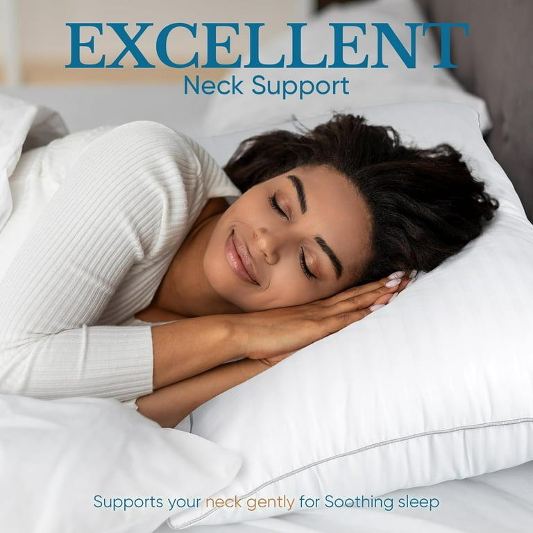 Juyitang Hypoallergenic Bed Pillows for Sleeping, 20x26