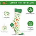 thumbnail image 3 of Funny Socks for Women Teenage Girls - PLANTS GET ME Socks Valentines Day Novelty Gifts for Girlfriend Daughter Mom Crazy Plant Socks - Birthday Valentine Fun Gifts Christmas Stocking, 3 of 7
