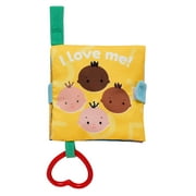 Kids for Culture Affirmations Soft Accordion Activity Baby Book with Crinkle and Mirror