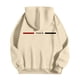 thumbnail image 5 of MHFRRA Sudadera con Capucha con Estampado de Letras para Un Uso Diario Cómodo, Ideal para Salidas Informales y Capas Elegantes Beige, 5 of 5