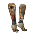 thumbnail image 3 of Pofeuu Valley Meditating Guinea Pig Print Stockings, Adult Running Hiking Socks for Youth and Adult-One Size, 3 of 8