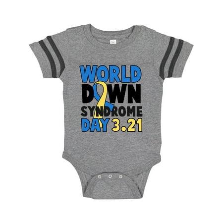 

Inktastic World Down Syndome Day 321 Gift Baby Boy or Baby Girl Bodysuit