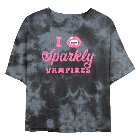Juniors Lost Gods Love Sparkly Vampires T Shirt