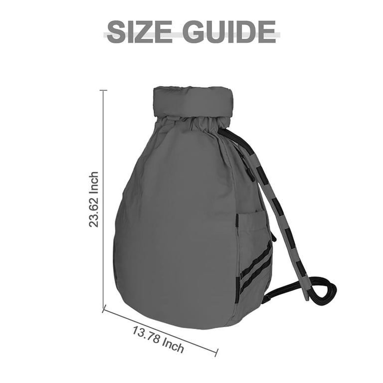 バッグ Always do what you should you bag OHMY FIT - Water Resistant Drawstring Backpack, Gymsack with