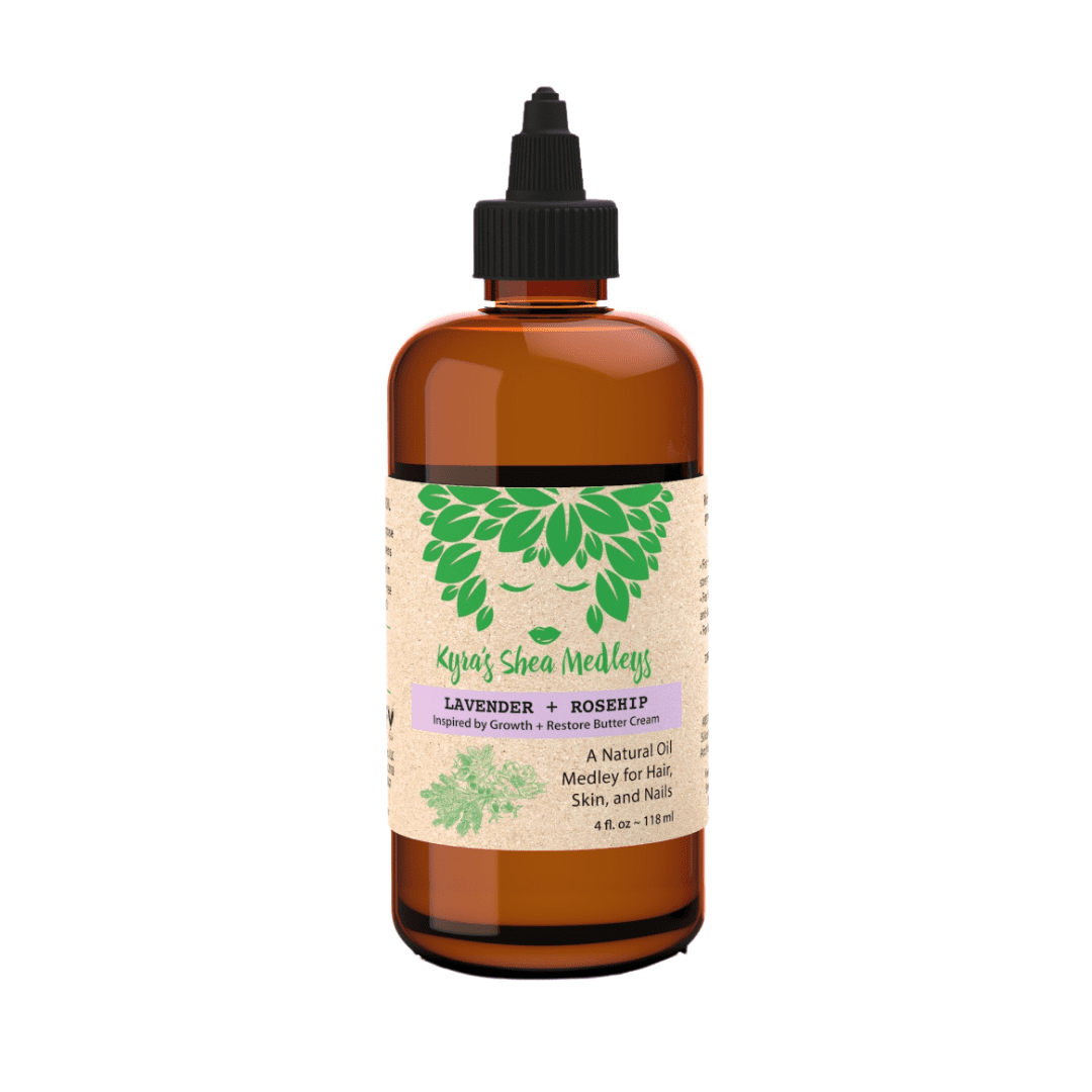 Lavender + Rosehip Multiuse Oil Medley for Hair, Skin, and Nails