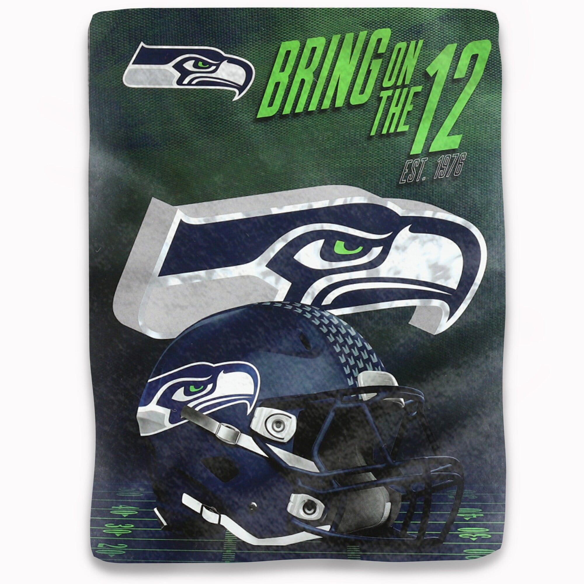 Seattle Seahawks 60x80 Micro-Raschel Blanket Seattle Seahawks 60x80 Micro-Raschel Blanket