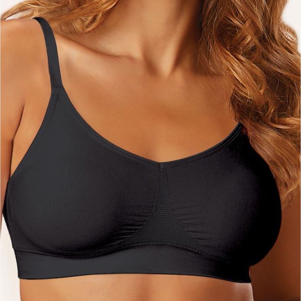 Genie Bra Dream by Genie Large Seamless Bra in Black